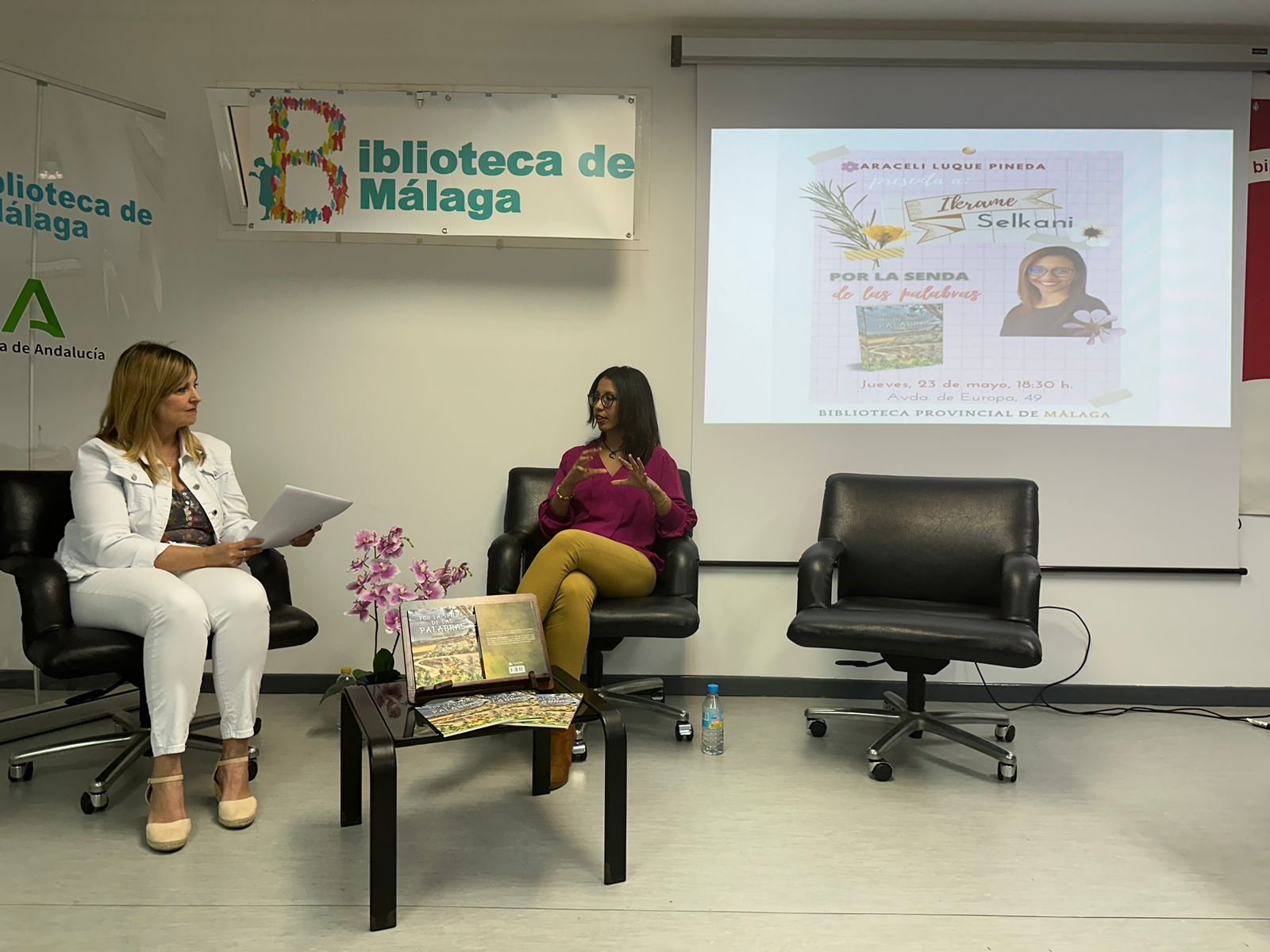 Ikrame SELKANI presentación Málaga